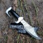 Damascus steel handmade knives - 15" Damascus steel mini spartan sword