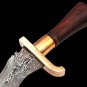 Damascus steel handmade knives - 24" Damascus steel Snake sword/camping/outdoor