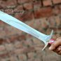 Custom handmade damascus knvies - 22 inches Lord of the rings replica sword