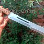 Custom handmade D-2 steel knives 25" Spring steel sword/gift hunting/survival
