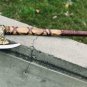 Custom handmade Damascus steel knives 25" forged Carbon steel Etched hatchet