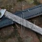 Damascus steel Blank blade knives-30" Damascus steel hunting sword battle ready