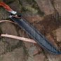 Damascus steel Blank blade knives-30" Damascus steel hunting sword battle ready