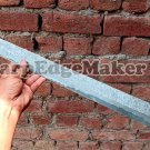 Custom handmade Damascus steel knives 30" Damascus steel Machete/camping sword