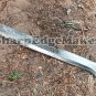 Custom handmade Damascus steel knives 30" Damascus steel Machete/camping sword