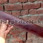 Custom handmade Damascus steel knives 30" Damascus steel Machete/camping sword