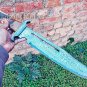 Damascus steel Hunting knives-21" Custom Handmade bowie knife/survival/camping