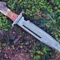 Damascus steel Hunting knives-21" Custom Handmade bowie knife/survival/camping