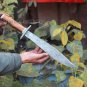 Damascus steel Hunting knives-15" Damascus steel bowie knife/survival/camping