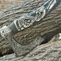 Viking Style Axe Raven Norse Mythology, Viking Raven Skull Hatchet, Firewood Cut
