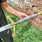 Handmade J2 steel Highland Claymore Black Medieval Swords, Lord of The Rings Replica Sword