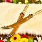 Handmade Fantasy Twin Blades &acirc;�� Decorative Cosplay Display Swords