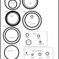 Duo-Fast MS 7664 Stapler O ring Rebuild Repair Kit