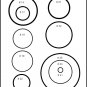 Paslode 5350/90S PM Framing Nailer O ring + Cylinder Seal Rebuild Parts Kit