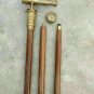 Walking Stick Cane DOLLOND LONDON Antique Telescope Handle & Compass