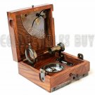 Maritime Marine Compass & Telescope Six item Nautical Antique Brass Instrument