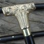 Vintage Designer Brass Handle Antique Style Victorian Stick Wooden Walking cane