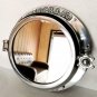 40.64 cm Nickel Plated Heavy Canal Boat Porthole Window Ship Round Mirror Wall