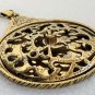 Antique Brass Vintage Engraved Astrolabe Arabic Islamic Calendar Handmade