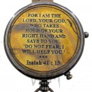 for I am The Lord Your God Engraved Compass, with Leather Case, Pocket Compass