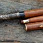 Vintage Handle Walking Stick Victorian Brass Wooden Antique style Head