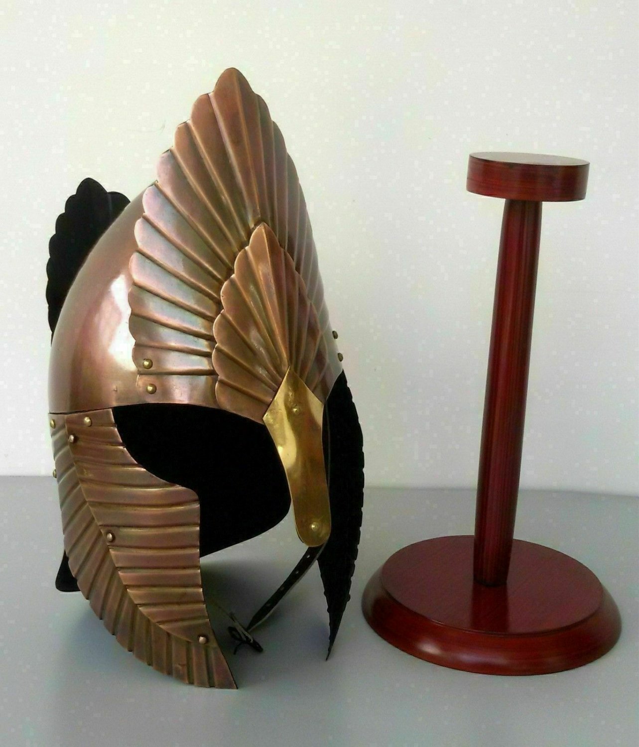 Helmet Armor Medieval Viking Lord Rings Lort Antique 18ga Steel helmet Replica.