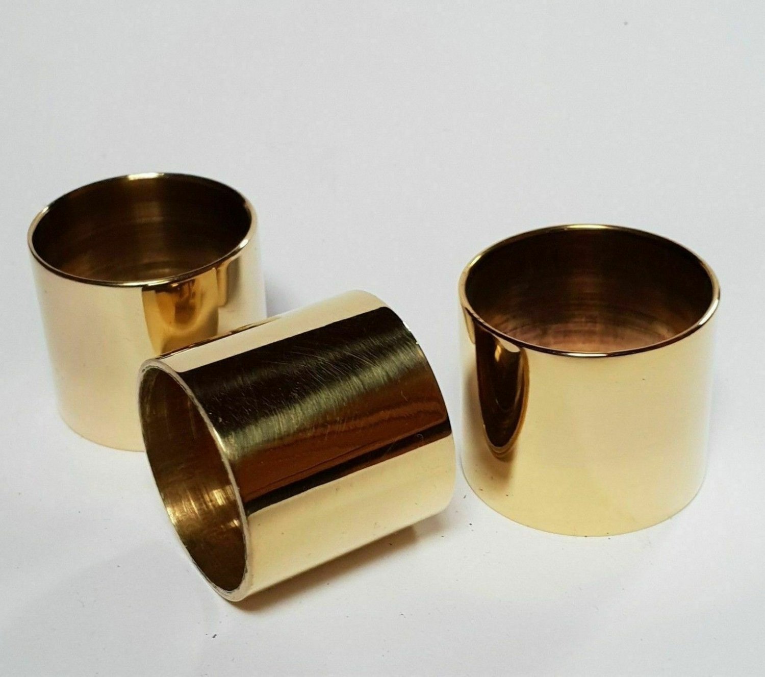 antique brass Walking Stick handle only ring gift 10 pcs