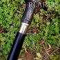Antique Walking Stick Black Eagle Head Handle Wooden Walking Stick/ Walking Cane