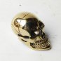 Golden Brass Victorian Skull head Handle for Shaft Walking Stick Cane Solid gift