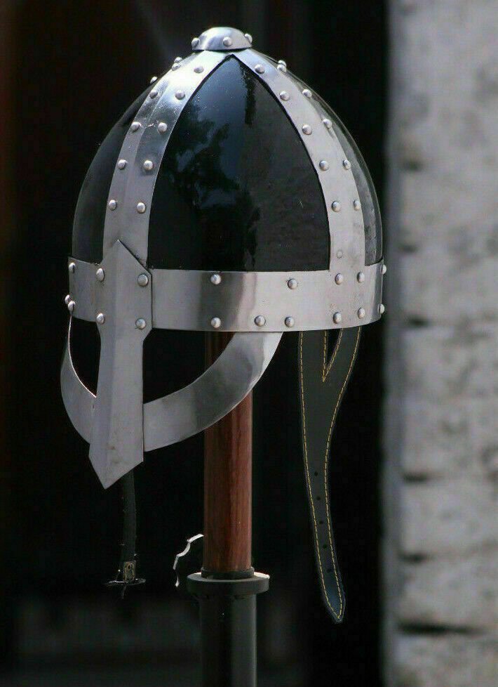 New Medieval Norman Viking Helmet Reenactment Halloween Costume Replica HBT