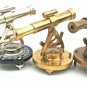 Brass Alidade Nautical Maritime Decor Set of 3 antique, chrome, polish 4 inch