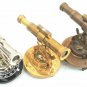 Brass Alidade Nautical Maritime Decor Set of 3 antique, chrome, polish 4 inch