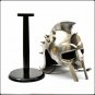 Gladiator Armour Helmet Viking Mask Spectacle Roman Medieval Helmets With Stand