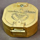 BRUNTON COMPASS ANTIQUE BRASS LONDON 1818 VINTAGE