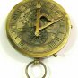 Nautical Maritime Sundial Brass Compass Navigational Nautical Working Compass