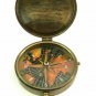 Nautical Maritime Sundial Brass Compass Navigational Nautical Working Compass