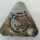 VINTAGE MARITIME WEST LONDON ANTIQUE BRASS SUNDIAL COMPASS NAUTICAL DECOR GIFT