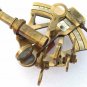 Antique Solid Brass Sextant Vintage Collectible Marine Astrolabe Gift.