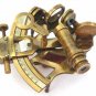 Antique Solid Brass Sextant Vintage Collectible Marine Astrolabe Gift.
