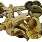 Solid Brass Nautical Sextant Maritime Astrolabe Marine for Christmas Gift