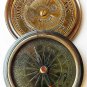Brass antique compass Boy Scouts Compass With Fifty Years Calendar