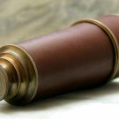 18 Inch Brass Nautical Spyglass Vintage Leather Pirate Antique Telescope Gift