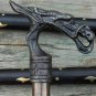 Designer Victorian Dragon Head Handle Vintage Wooden Walking Stick Cane Gift