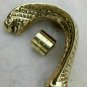 Vintage Style Snake Brass Handle Designer Canes~Antique Wooden Walking Stick new