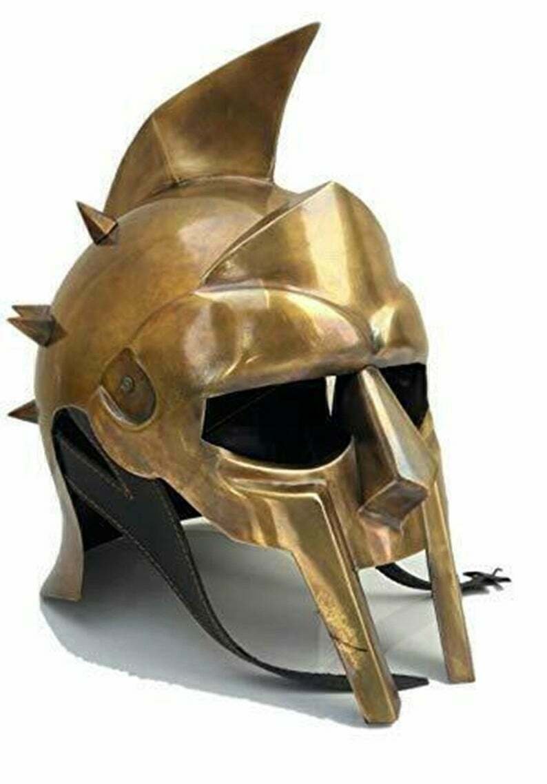 Medieval Gladiator Maximus Viking Helmet Ancient Knight Greek Armour