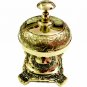 Table Top Brass Bell Antique Nautical Hotel Counter Bell Ornate Reception Bell G