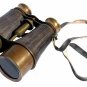 Pirate Gift Brass Binocular Shoulder Strap/Pocket Brass Compass w/Case