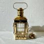 Nautical Brass & Copper Polished Anchor Lantern Hanging Lamp Home Decorative