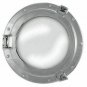 Antique vintage Aluminum 24" inch porthole collectible wall Home décor