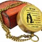Engraved Brass Compass /Gift for Son/to My Son Gifts/Mom to Son Gift/Son
